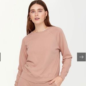 MATE the Label Organic Terry Crew Neck Sweatshirt